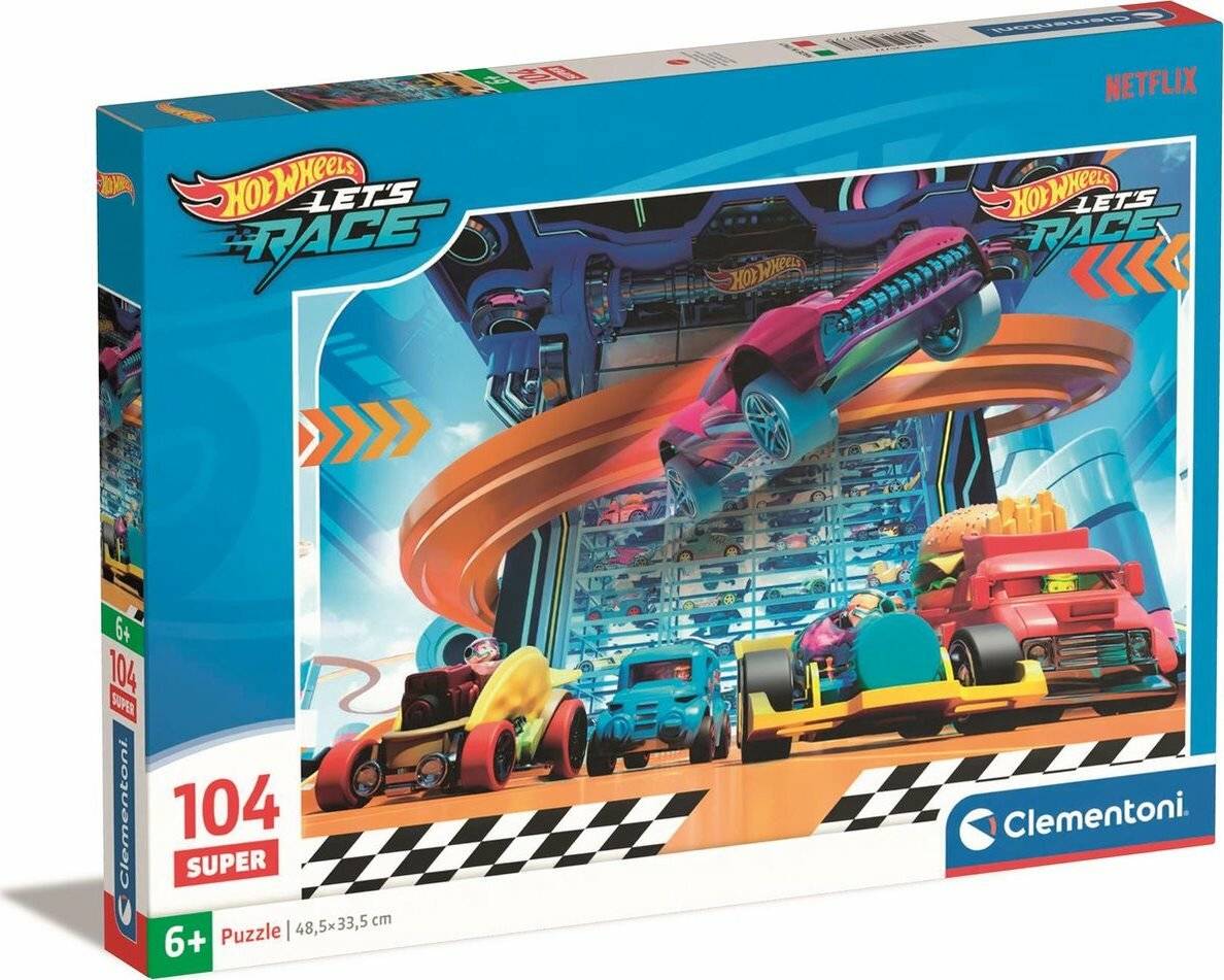 Hot Wheels Puzzle 104Stü ck