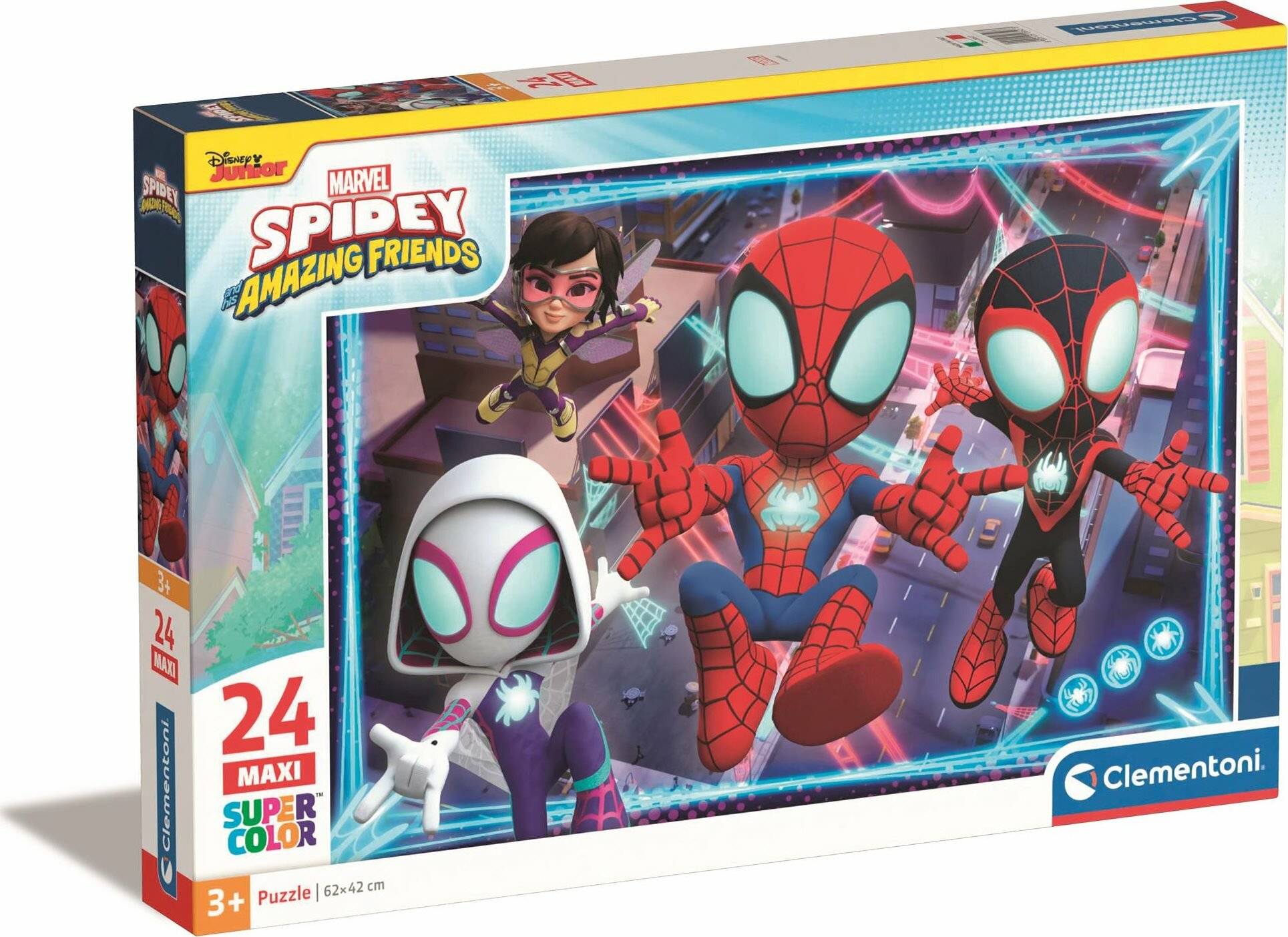 24 Teile Maxi-Puzzle - Spidey & Freunde