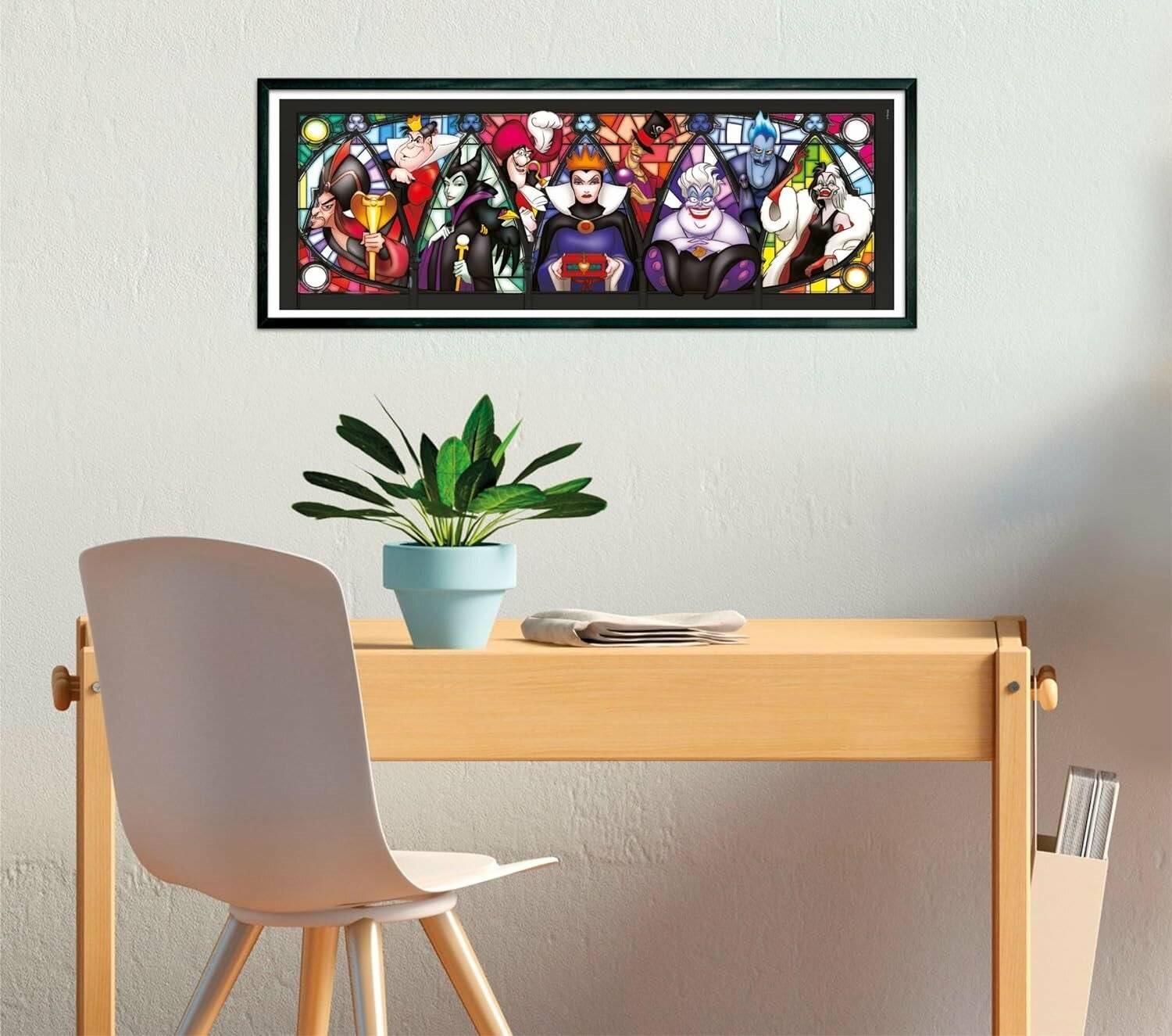 Disney Villains Panorama-Puzzle 1000Stü ck