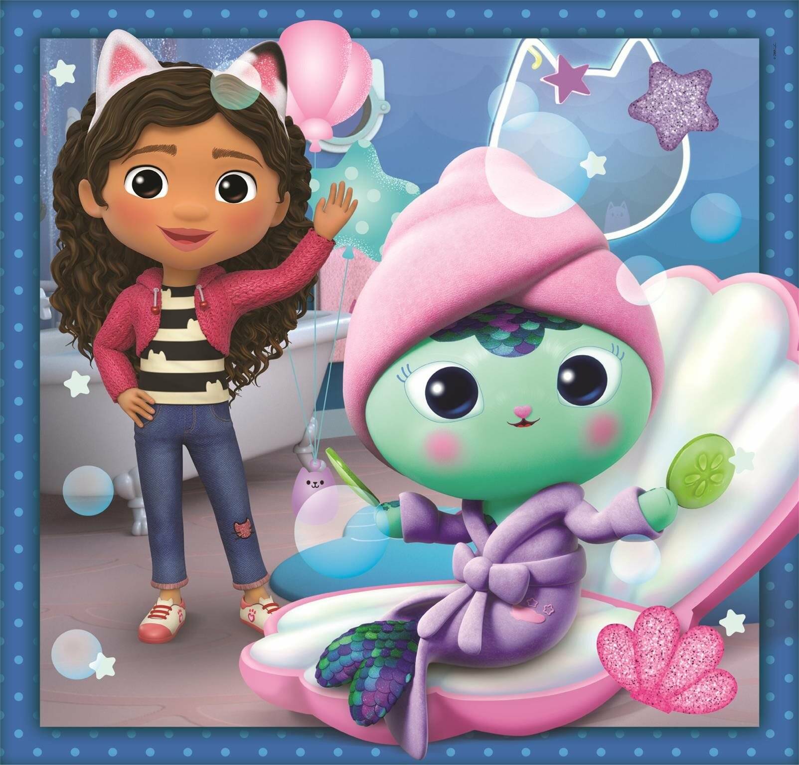 Gabbys Puppenhauspuzzle 3x48tlg.