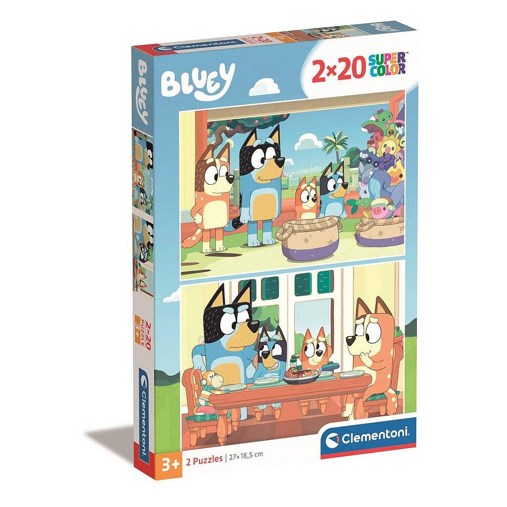 Bluey Puzzle 2x20Stü ck