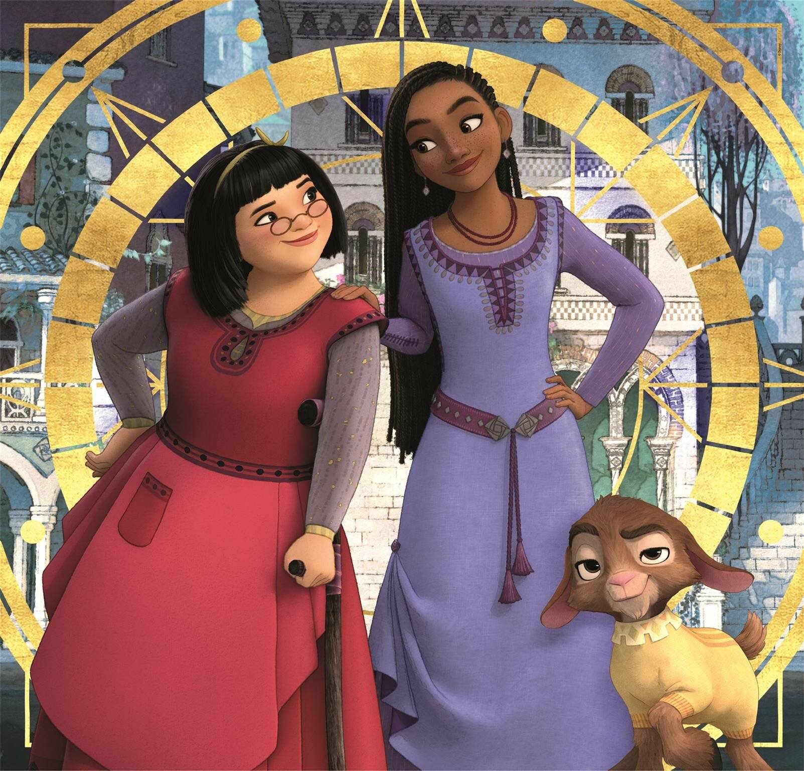 Disney Wunschpuzzle 3x48Stü ck