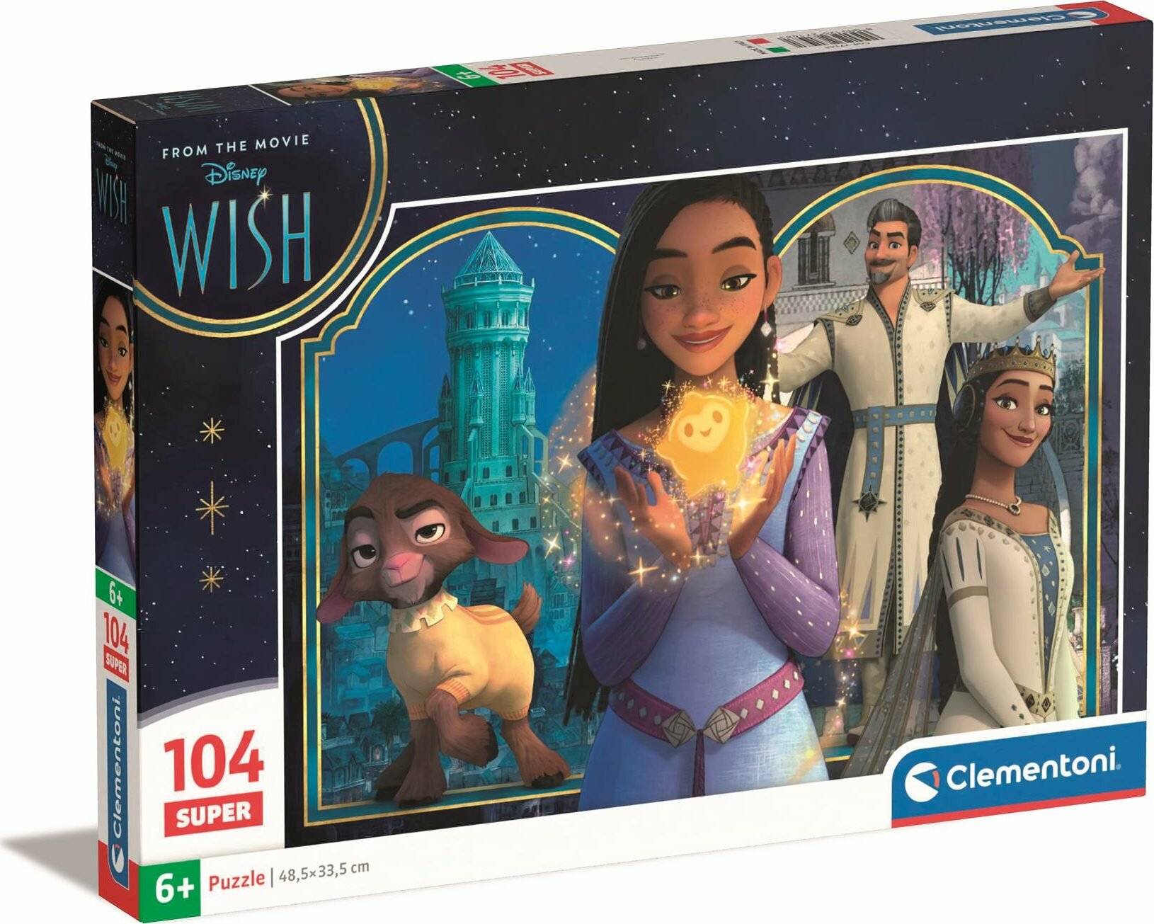 Disney Wunschpuzzle 104 Stü ck