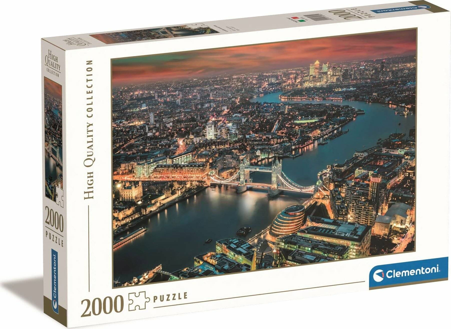 2000 Teile Puzzle - Luftaufnahme von London