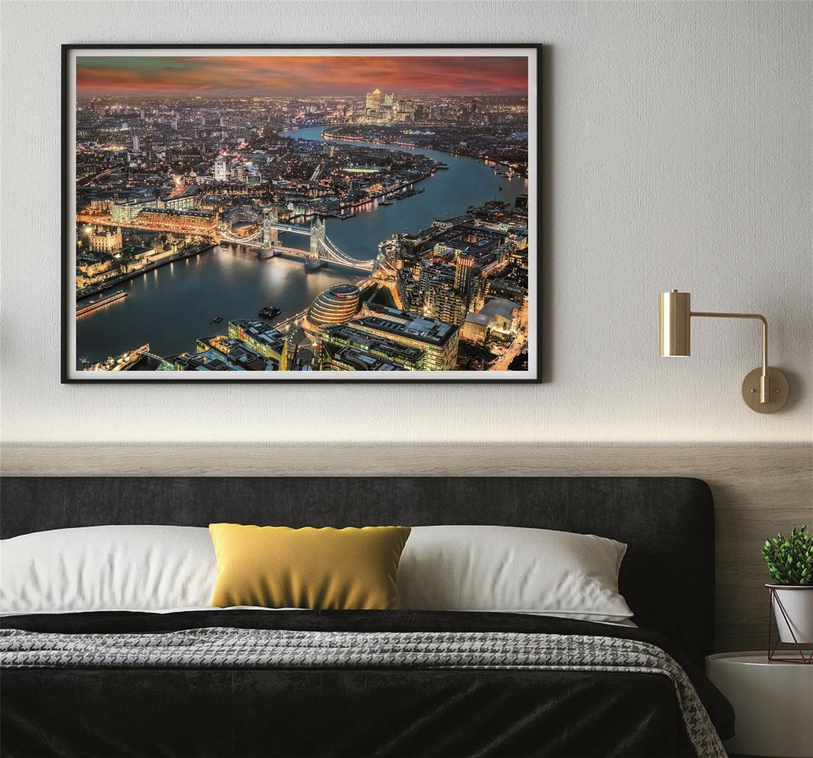 2000 Teile Puzzle - Luftaufnahme von London