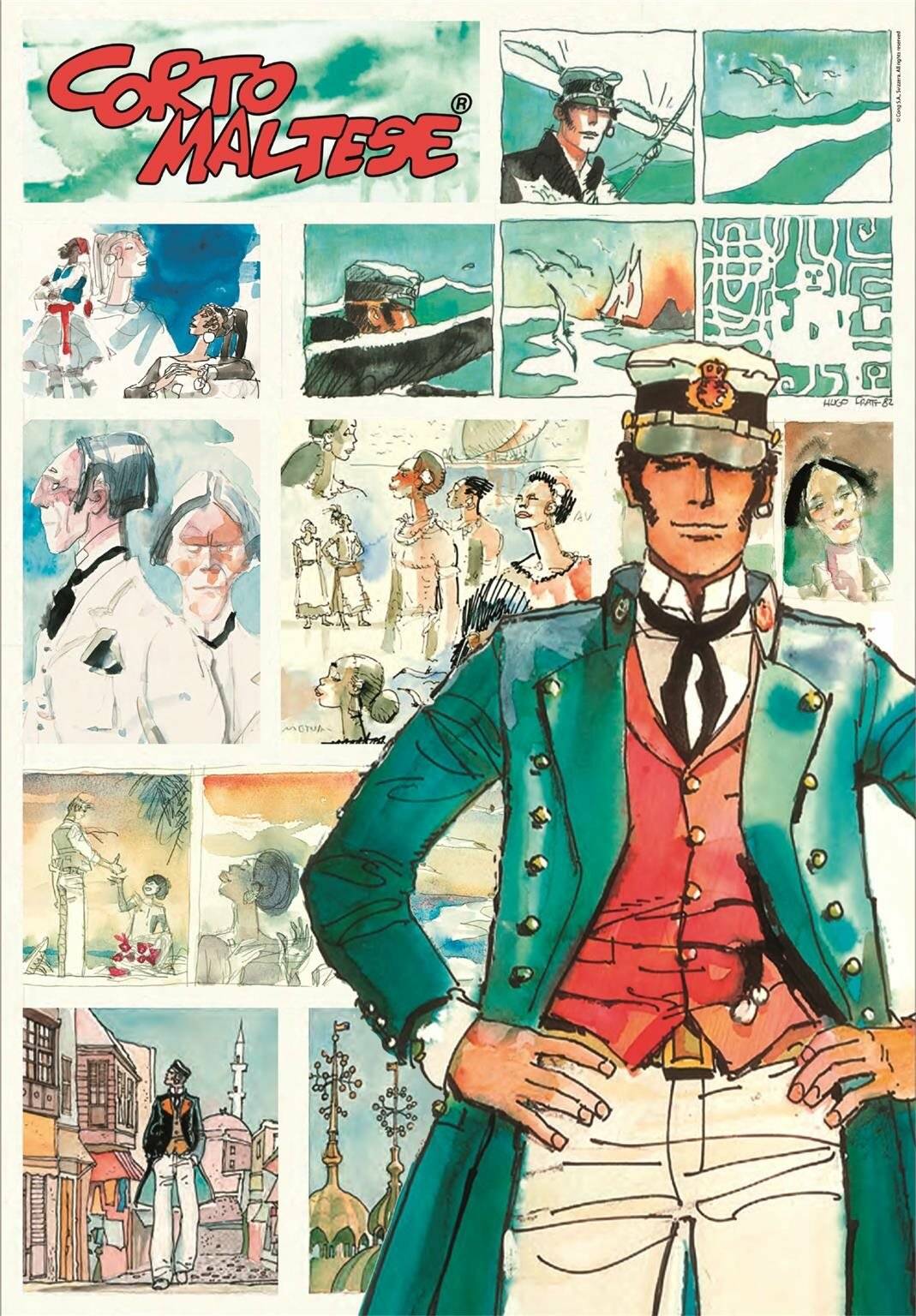 Corto Maltese Ein 1000 Teile Puzzle