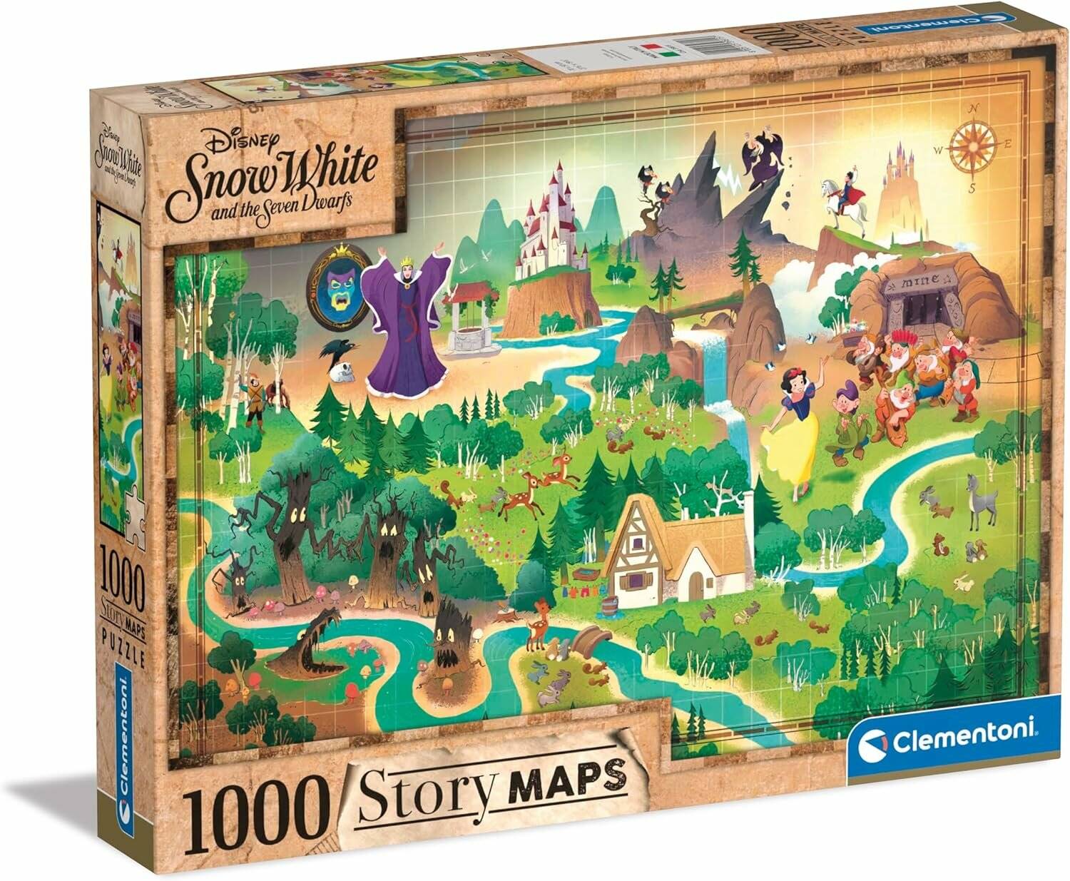 1000 Teile Puzzle - Schneewittchen