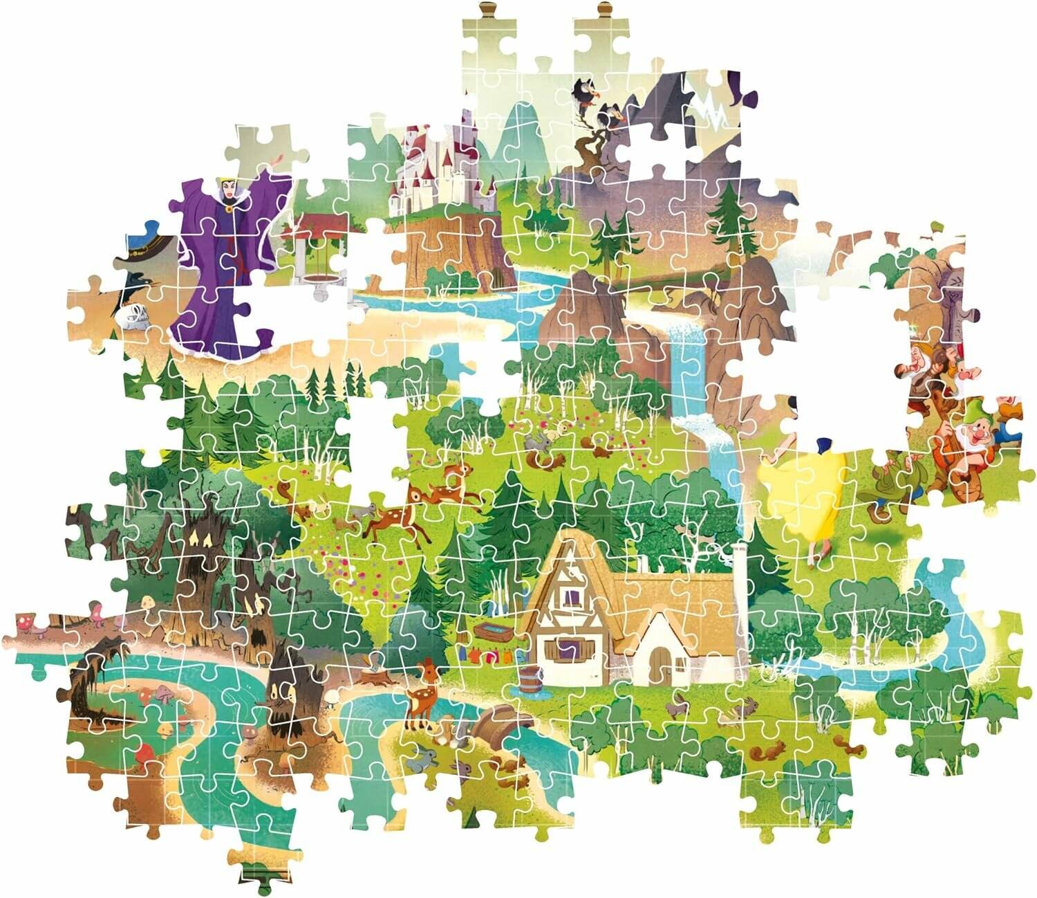1000 Teile Puzzle - Schneewittchen