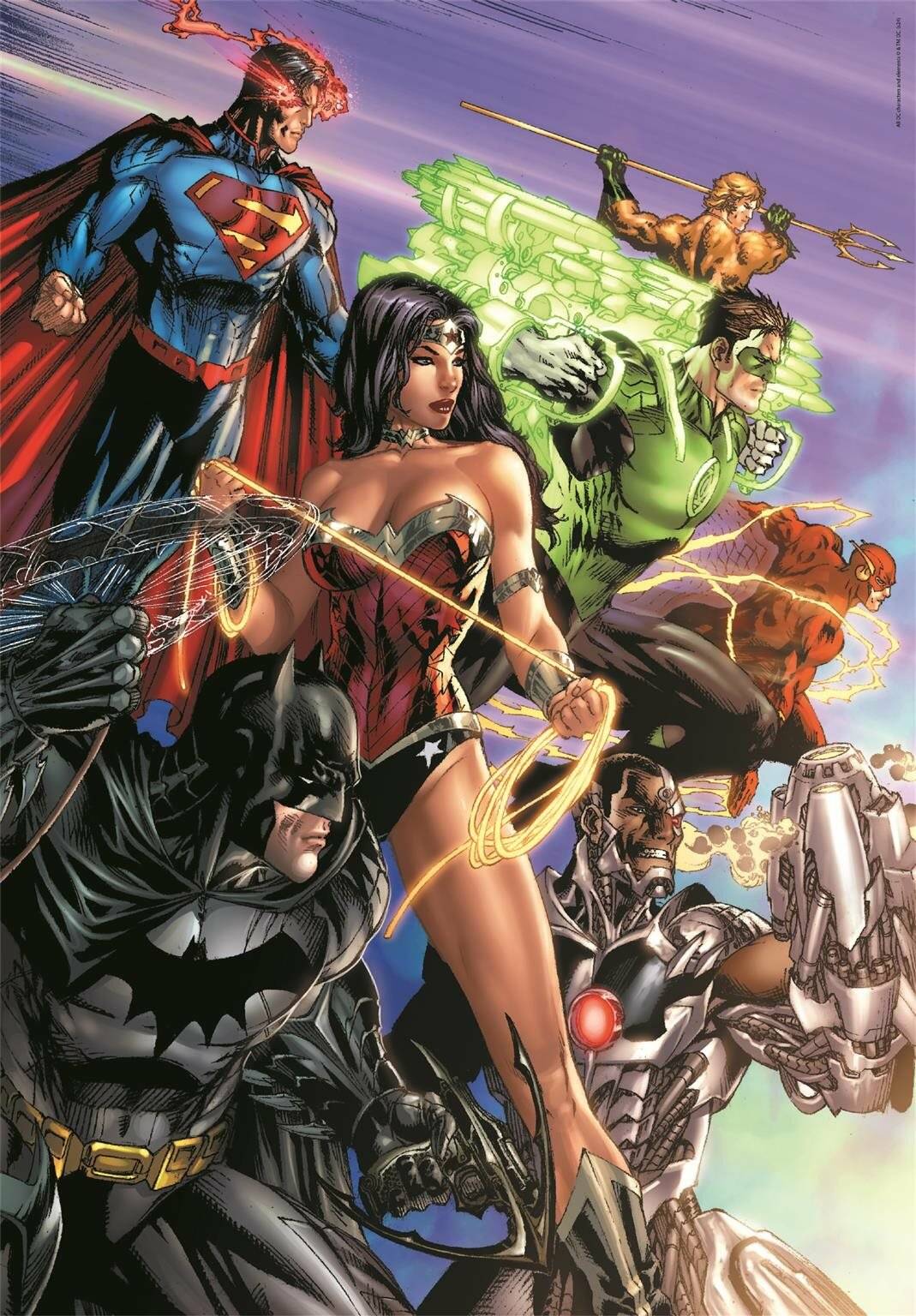 1000 Teile Puzzle - DC Comics B