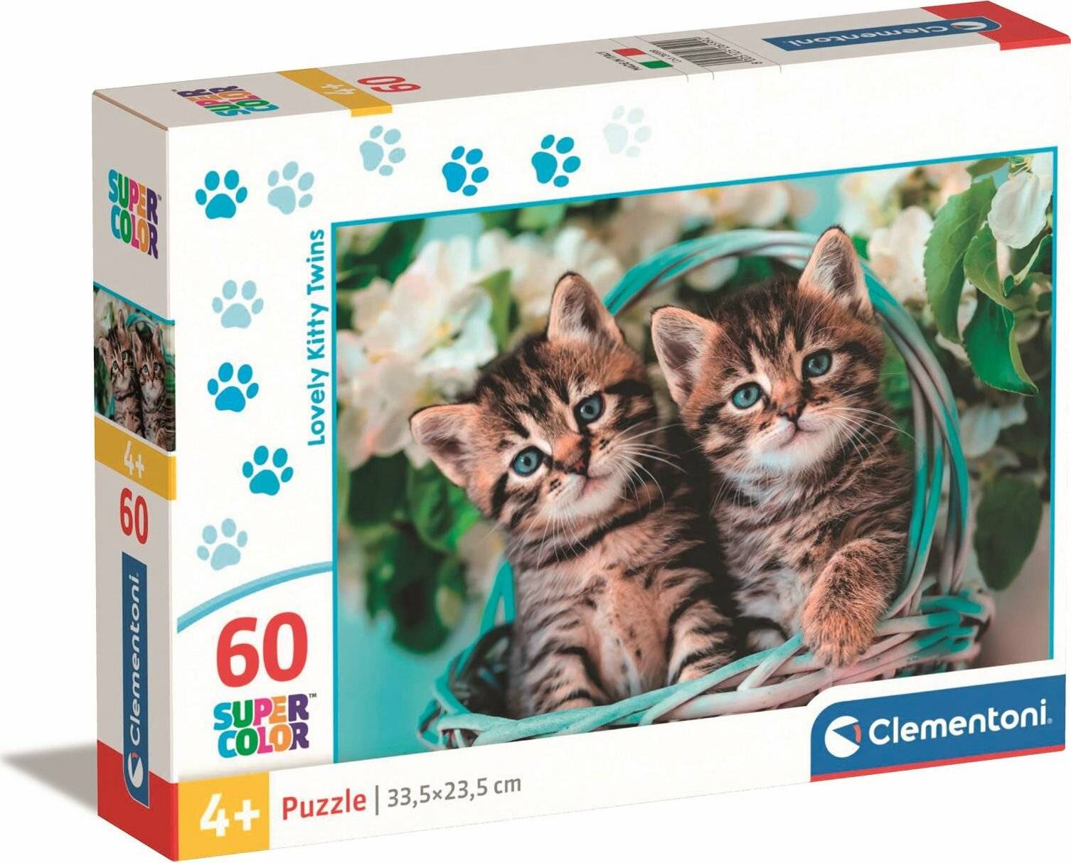 CLEMENTONI Puzzle Zwillingsbabys 60 Teile