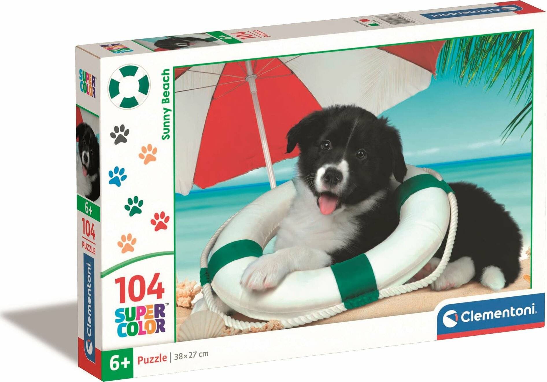 CLEMENTONI Sonnige Kü ste Puzzle 104 Teile