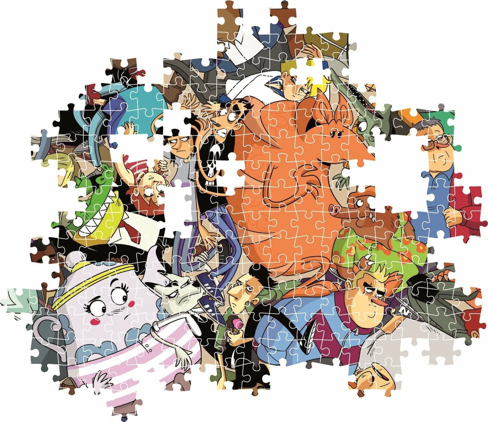 CLEMENTONI Puzzle Netflix: Diese Welt kann mich nicht kriegen ( Zerocalcare IV) 1000 Teile