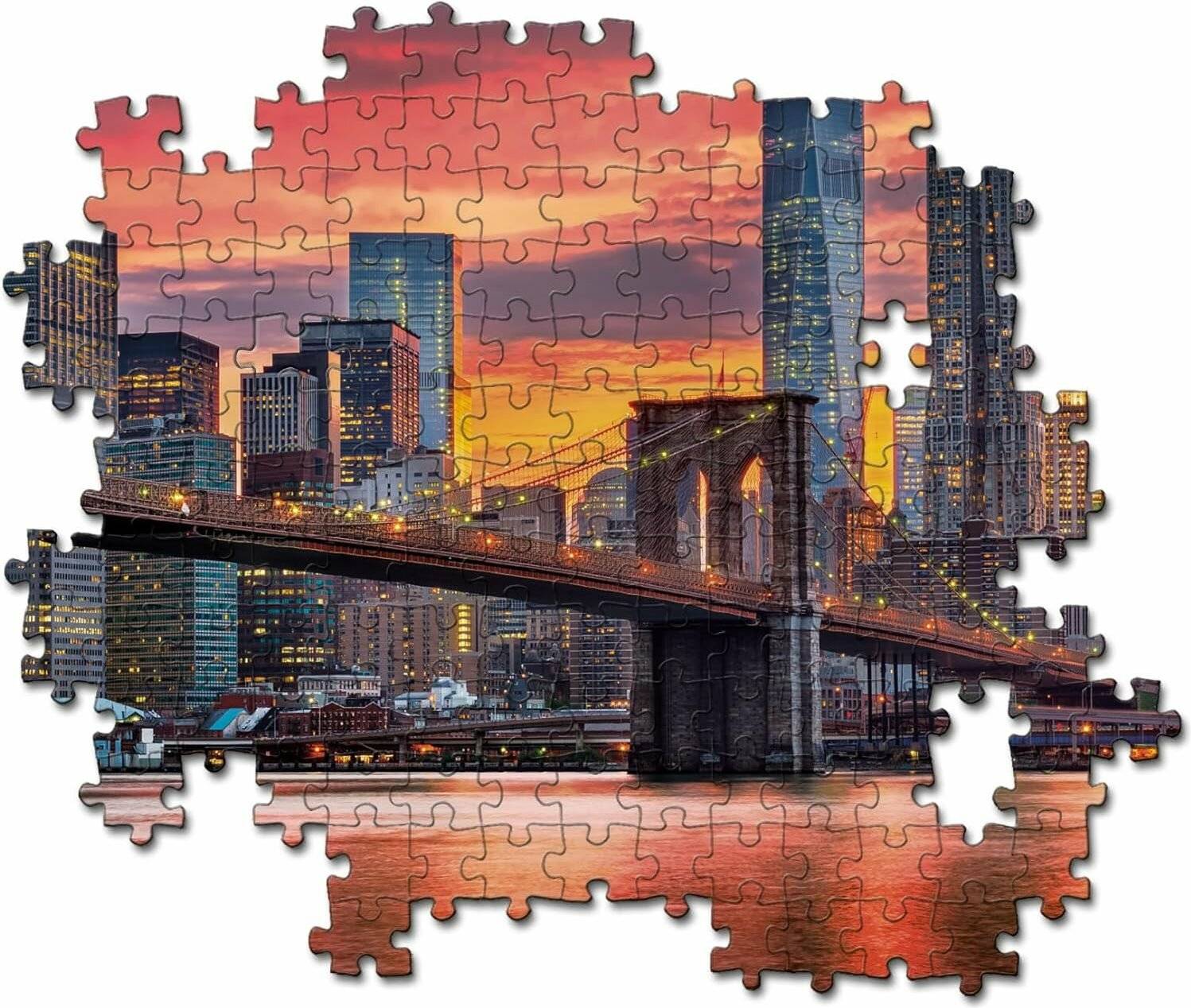 CLEMENTONI Puzzle East River in der Abenddä mmerung 1500 Teile