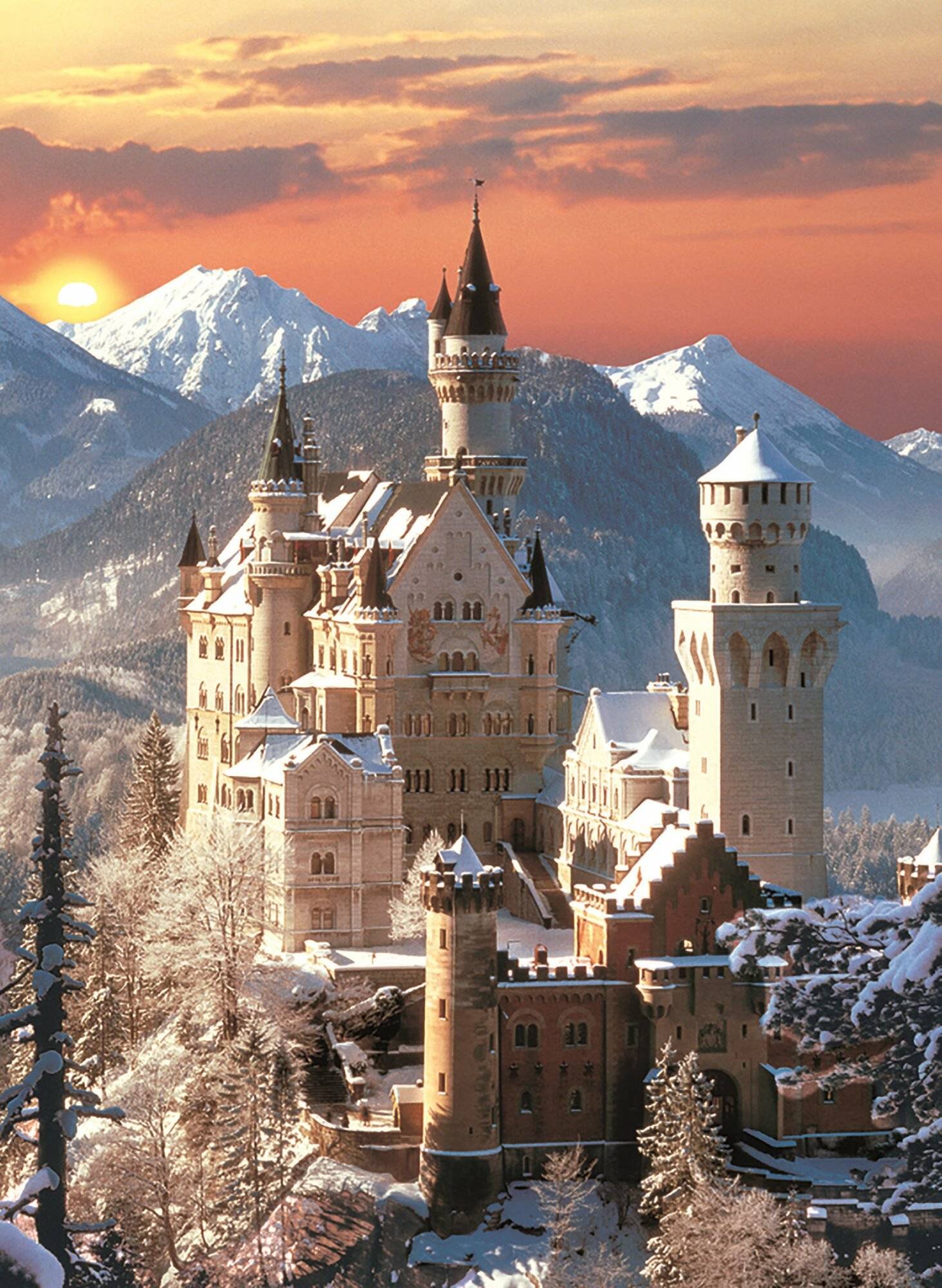 CLEMENTONI Puzzle Neuschwanstein 1500 Teile
