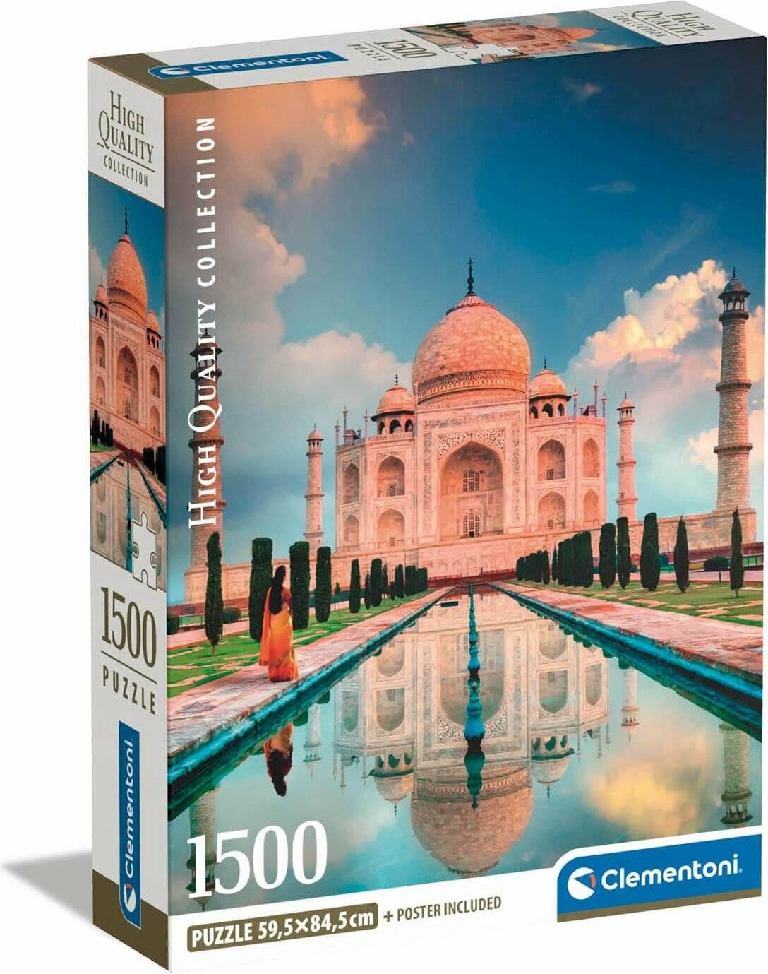 CLEMENTONI Taj Mahal Puzzle 1500 Teile