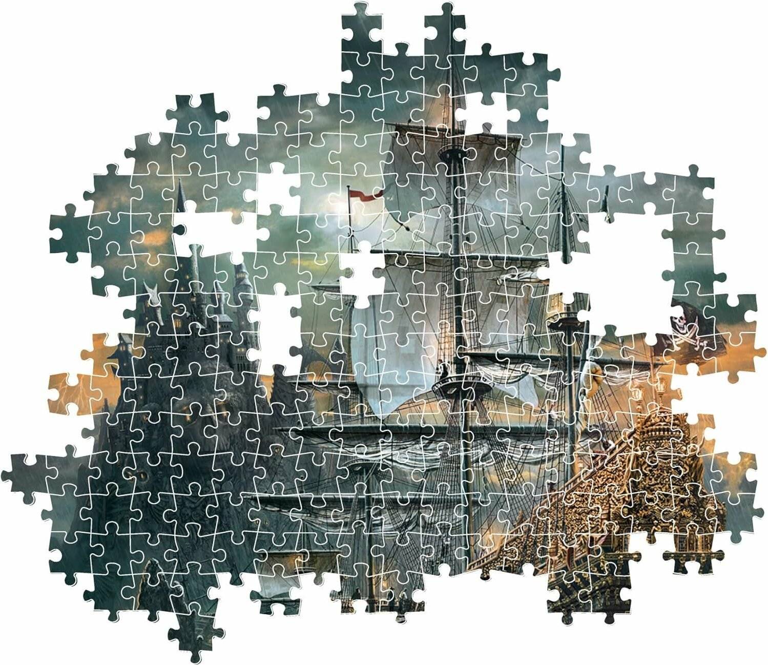 CLEMENTONI Piratenschiff Puzzle 1500 Teile