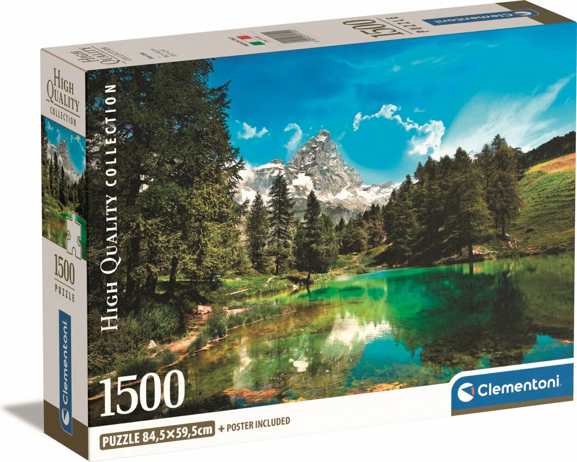 CLEMENTONI Blauer See Puzzle 1500 Teile