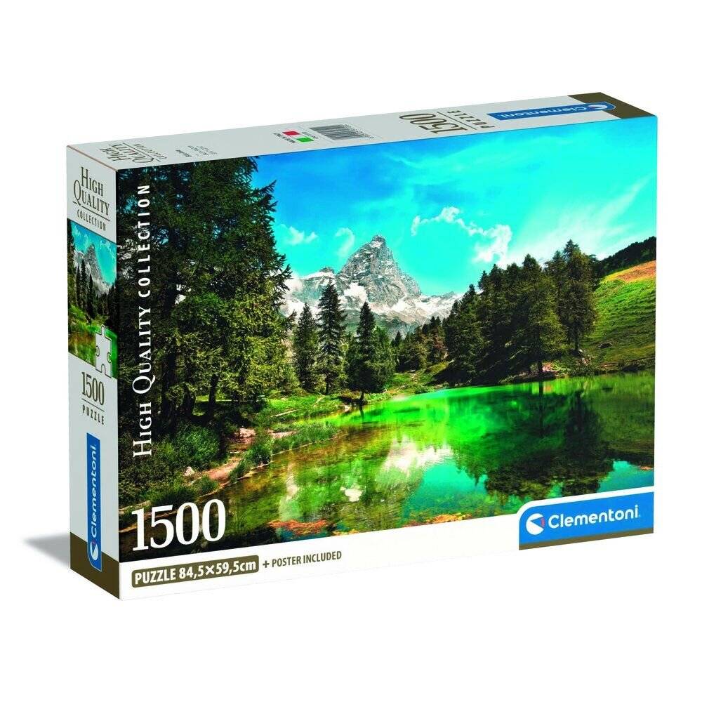 CLEMENTONI Blauer See Puzzle 1500 Teile