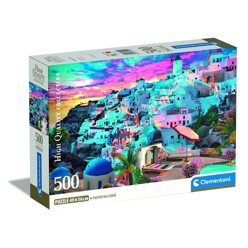 CLEMENTONI Puzzle Ansicht von Griechenland 500 Teile