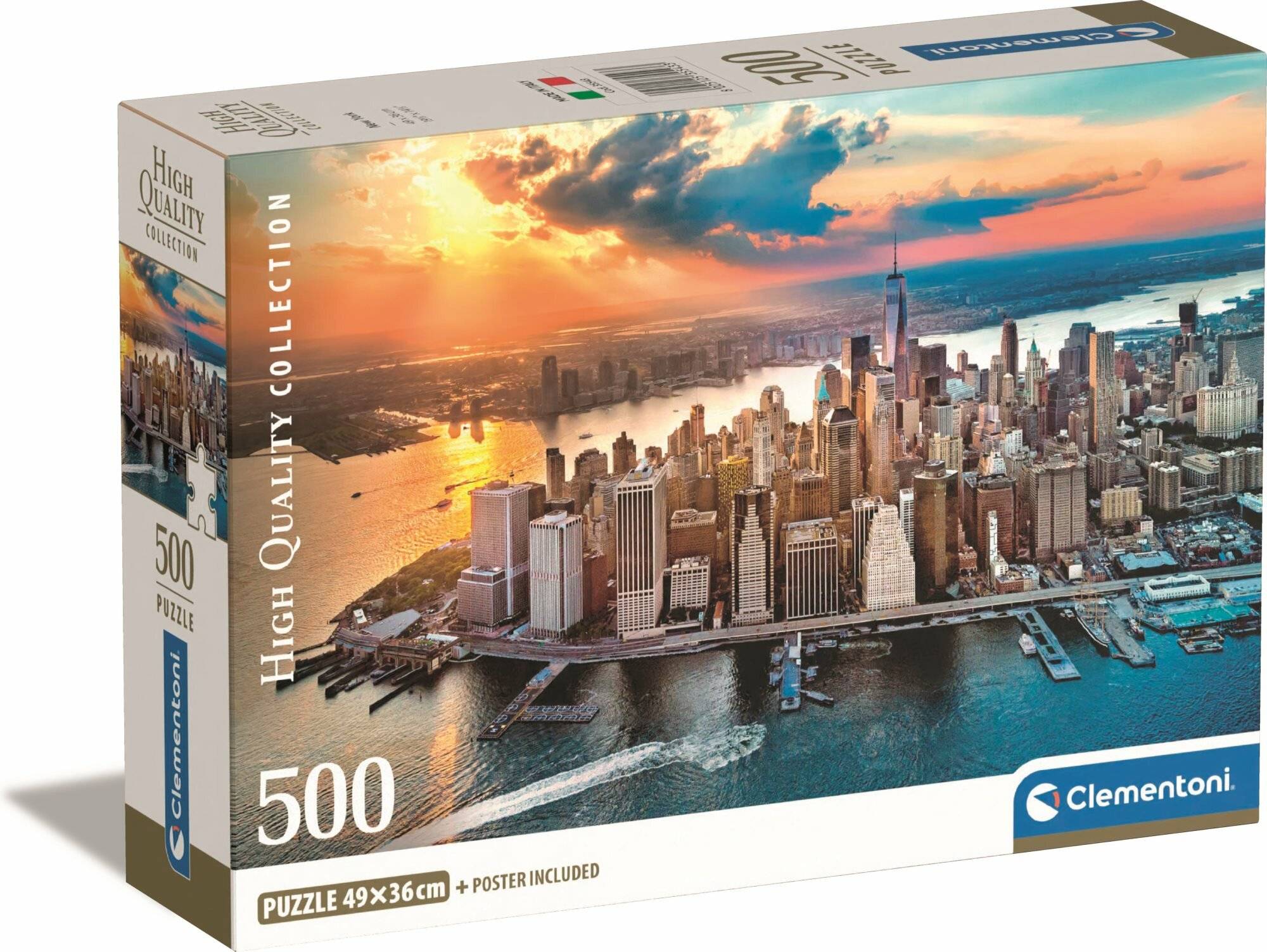 CLEMENTONI Puzzle New York 500 Teile