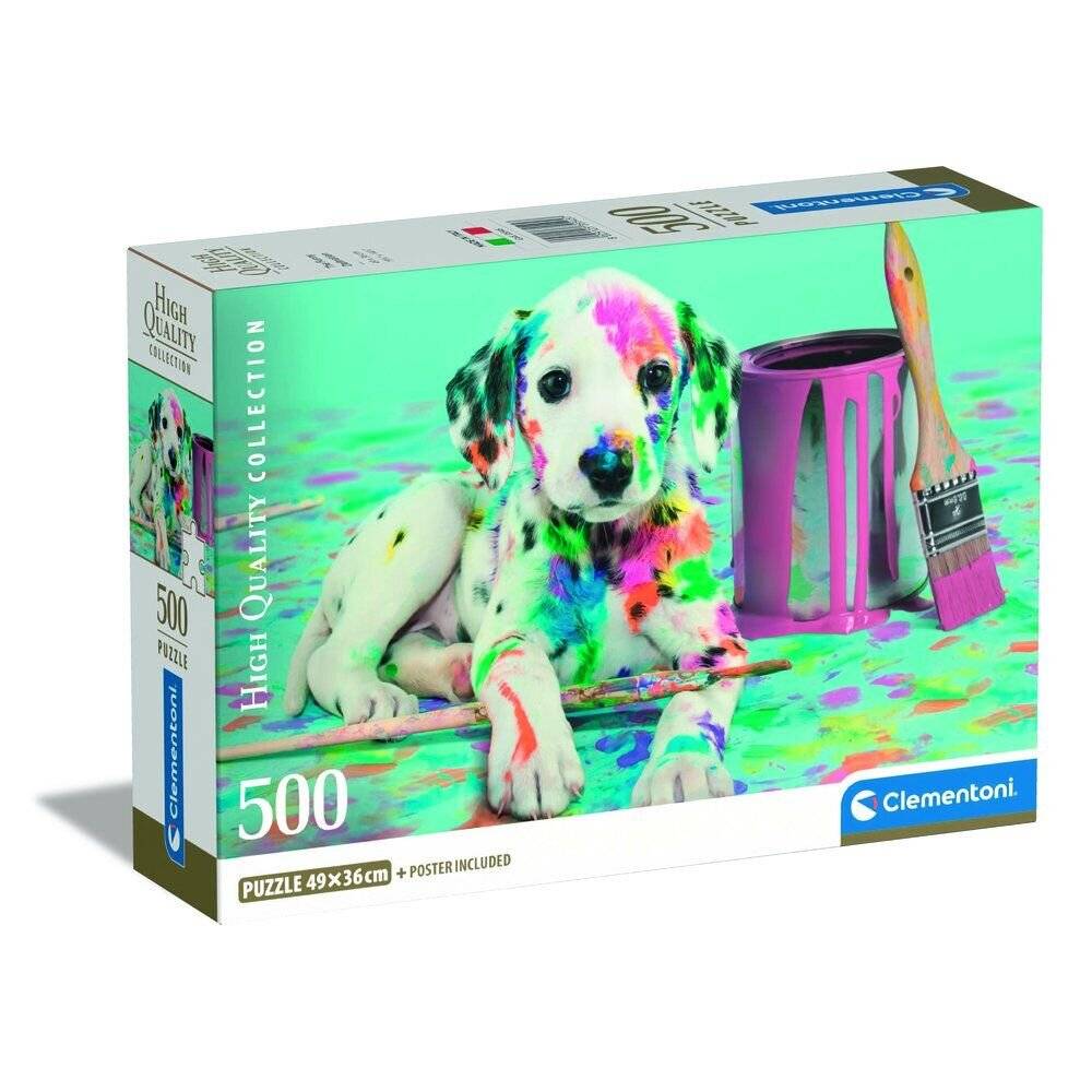 CLEMENTONI Puzzle Eiszapfen Dalmatiner 500 Teile