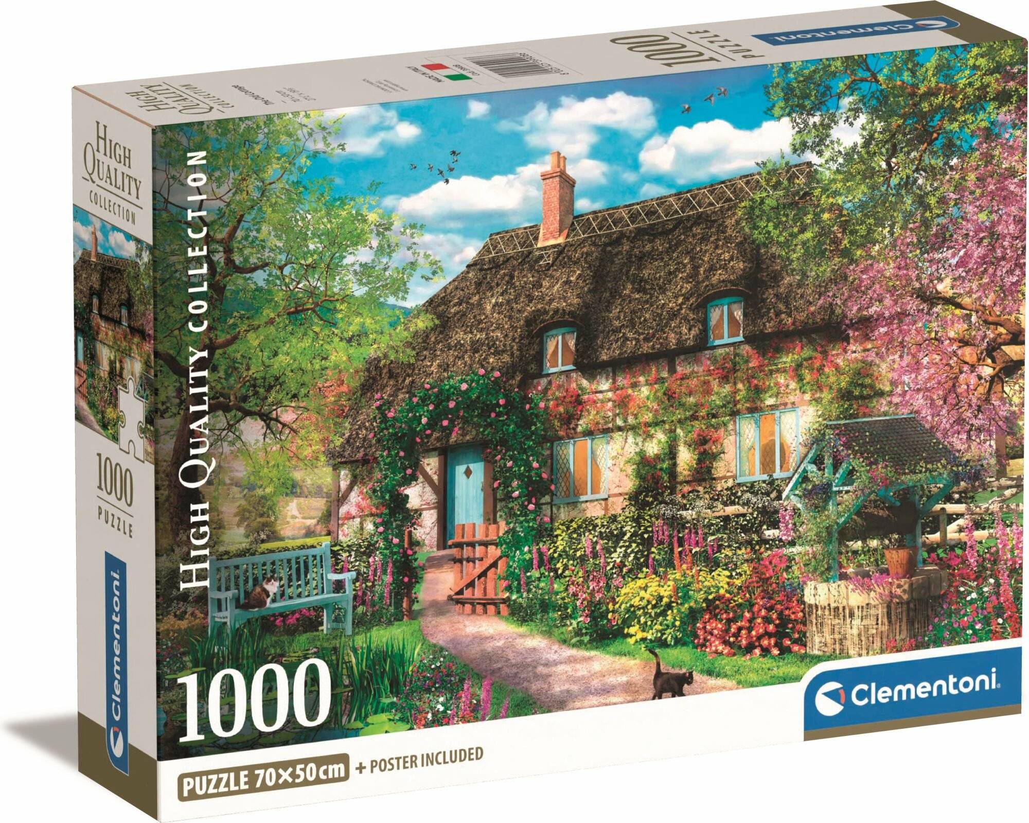 CLEMENTONI Altes Landhaus Puzzle 1000 Teile