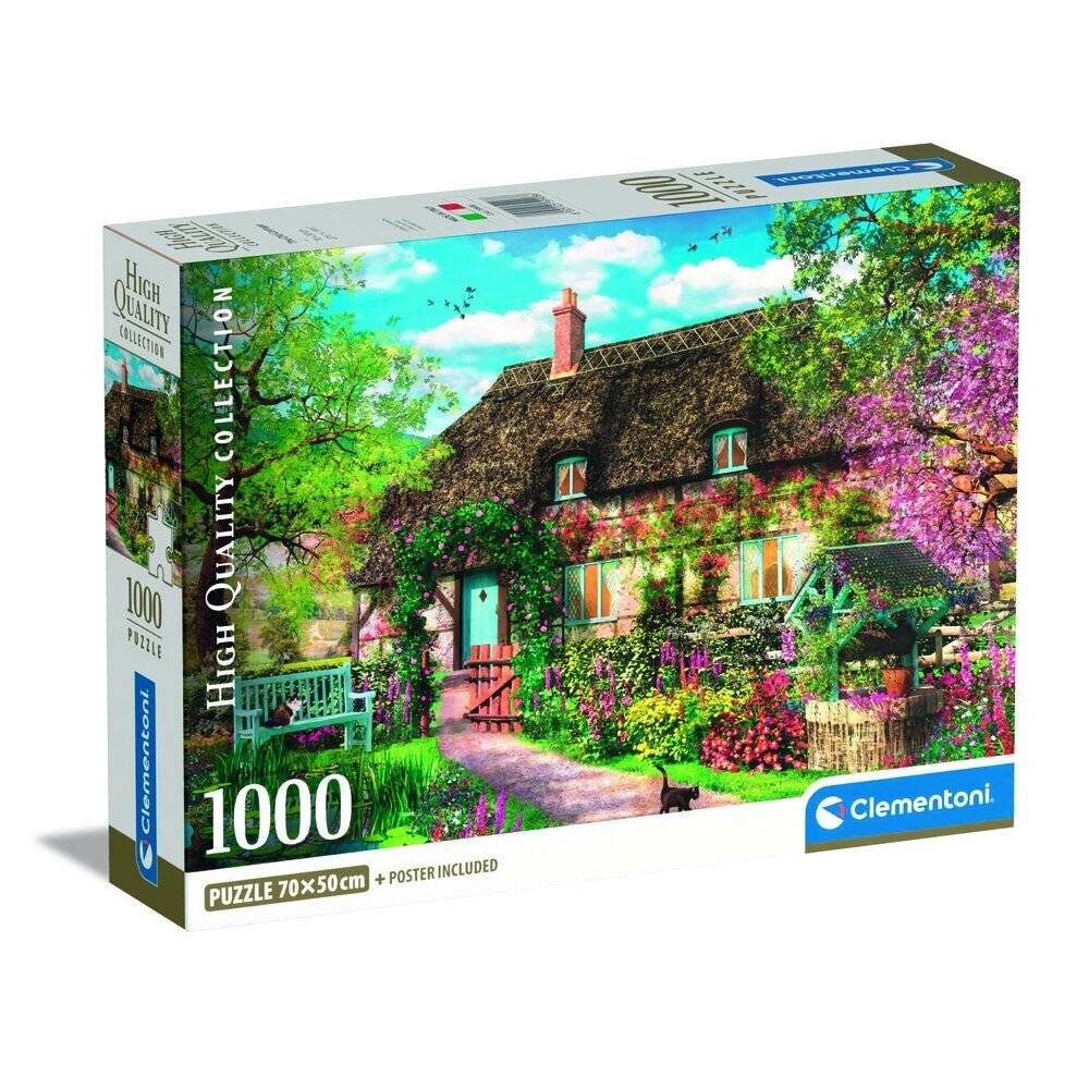 CLEMENTONI Altes Landhaus Puzzle 1000 Teile
