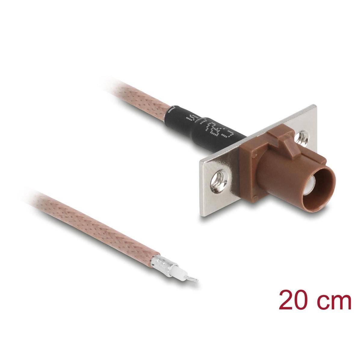 DeLOCK 90733 coaxial cable Kabel & Adapter Zubehör Sonstige