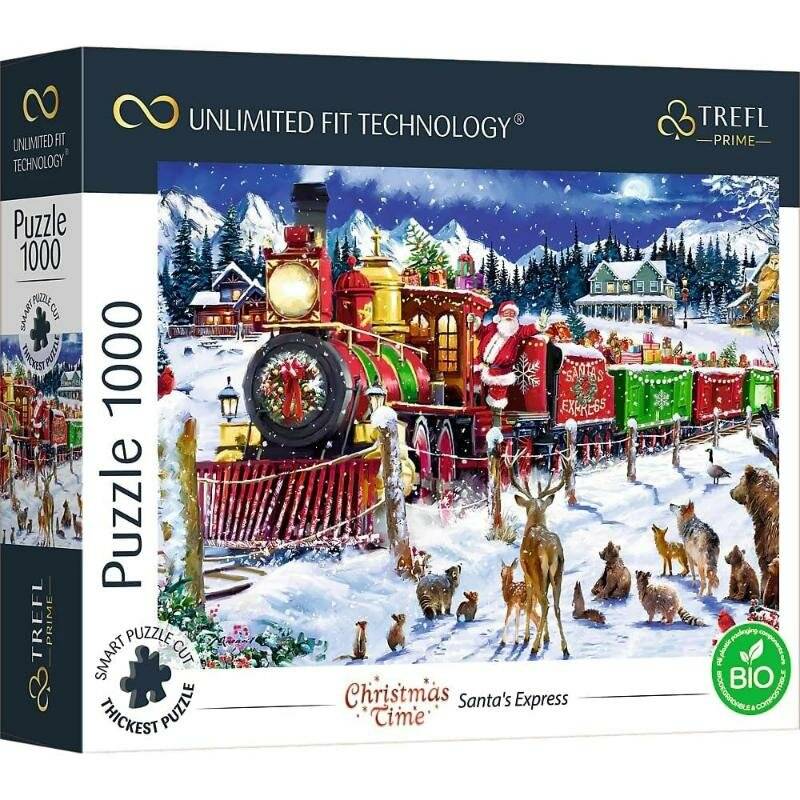 Puzzle da 1000 Pezzi UFT - Santa's Express