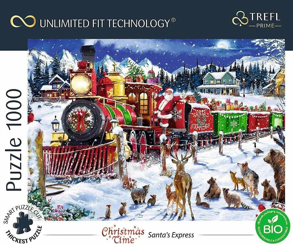 Puzzle da 1000 Pezzi UFT - Santa's Express
