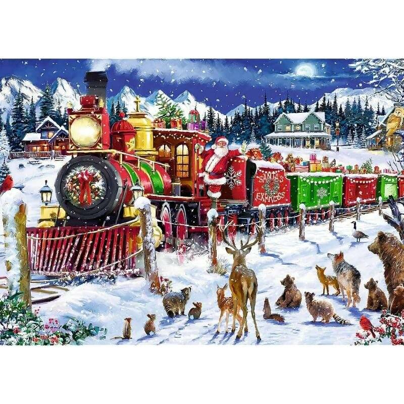 Puzzle da 1000 Pezzi UFT - Santa's Express
