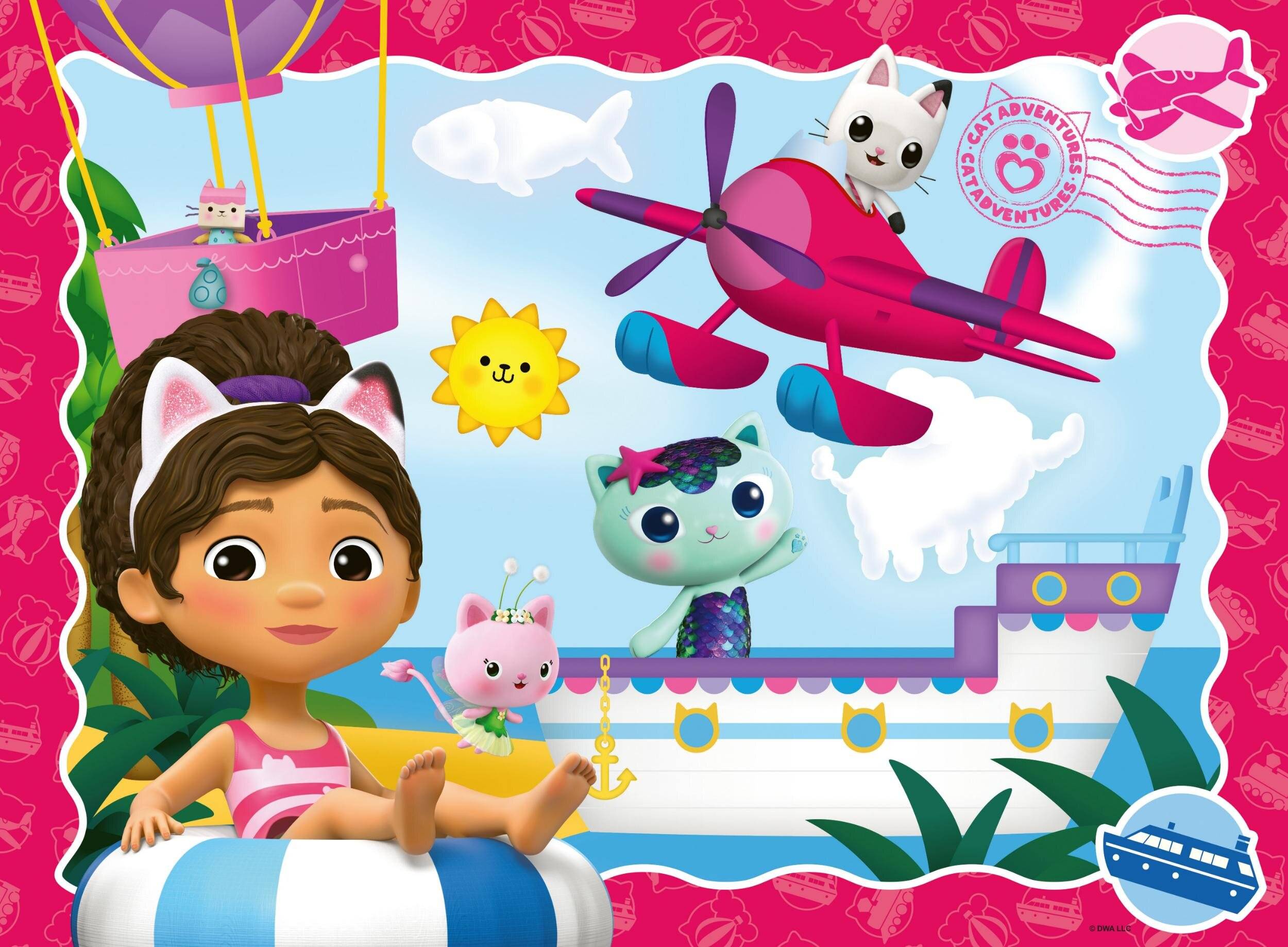 Ravensburger - Puzzle Gabbys Puppenhaus 100p