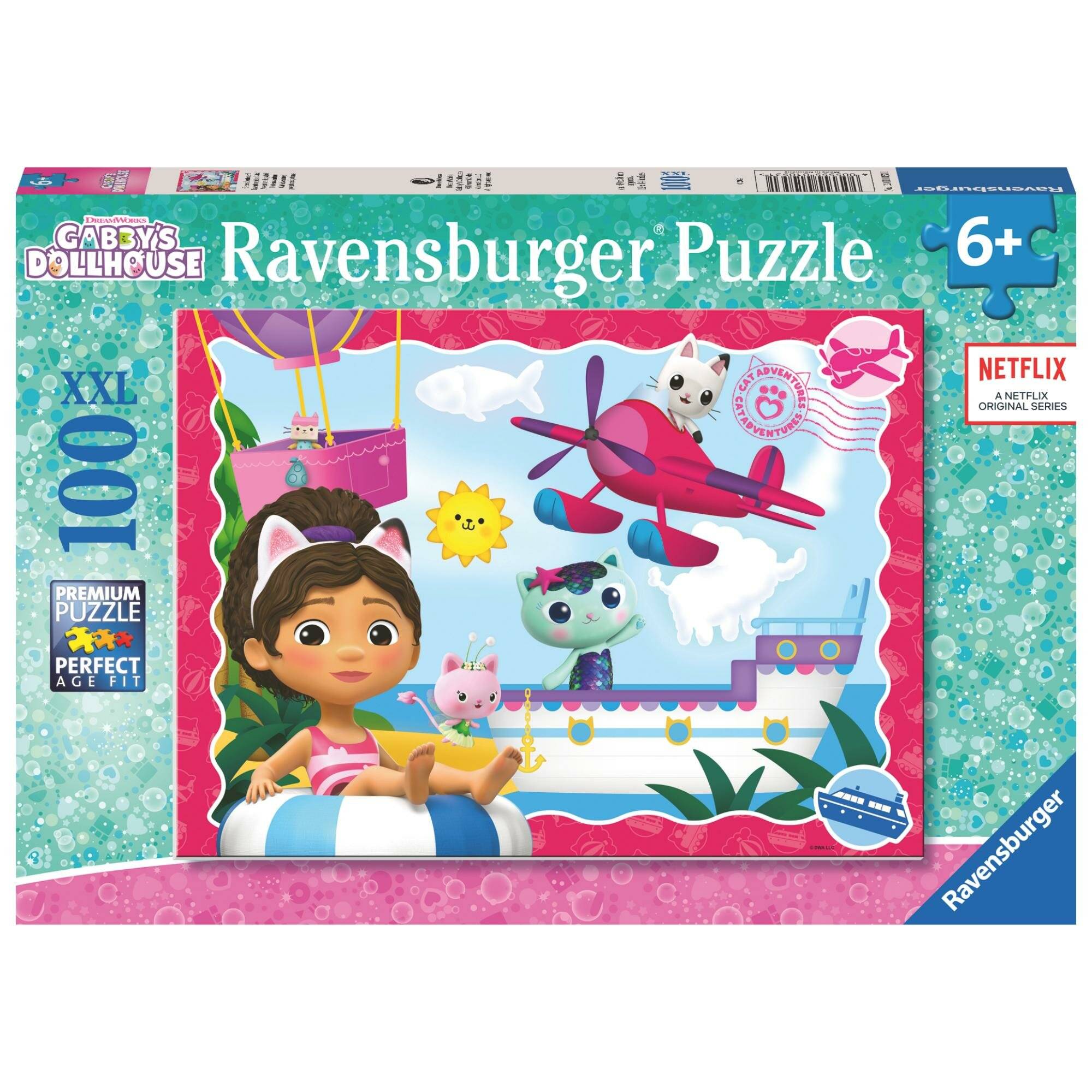 Ravensburger - Puzzle Gabbys Puppenhaus 100p