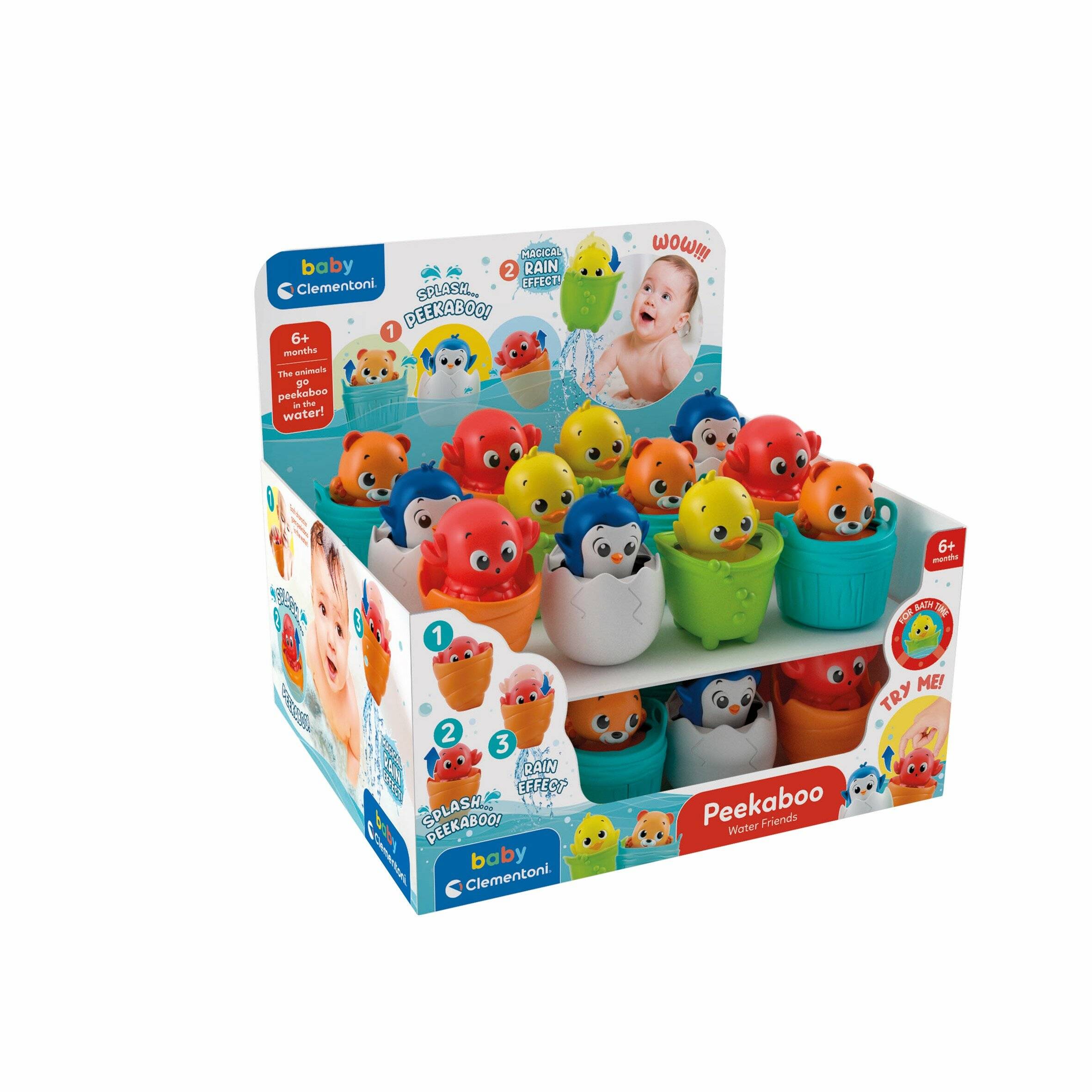 Clementoni 17655 Bad-Spielzeug/-Aufkleber Badetier