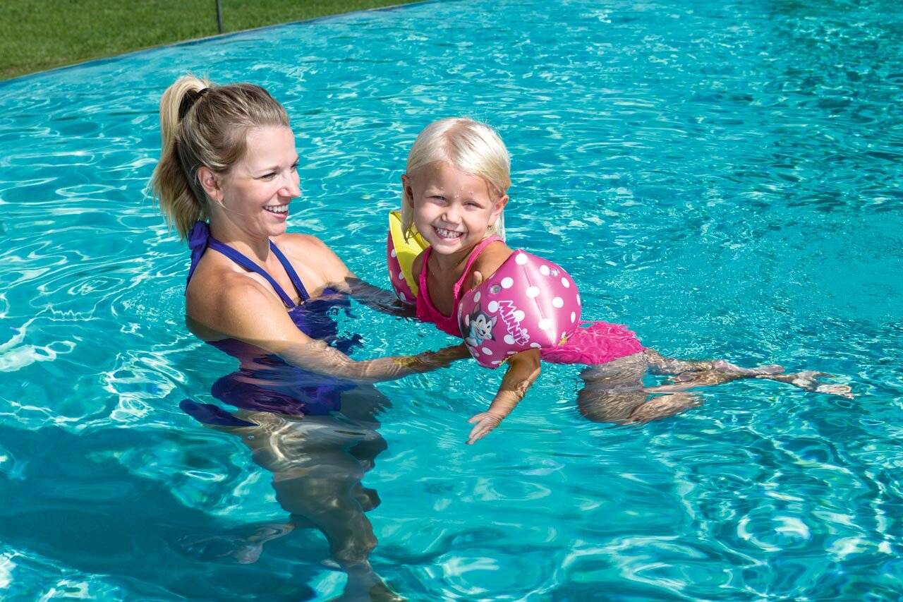 Aufblasbare Handschuhe - Minnie, Größe 25x15 cm