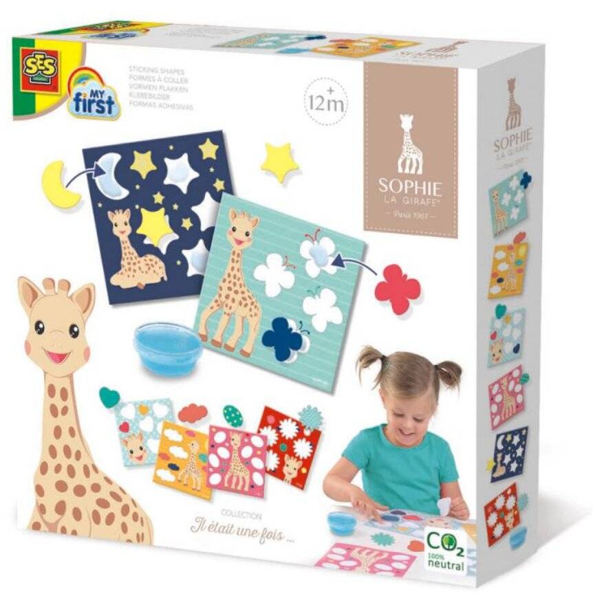 Zirafa Sophie - Formenkleben