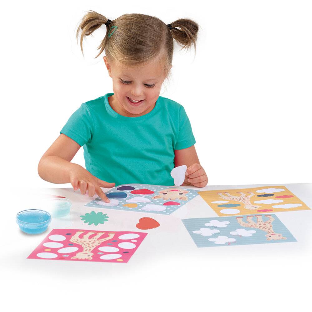 Zirafa Sophie - Formenkleben