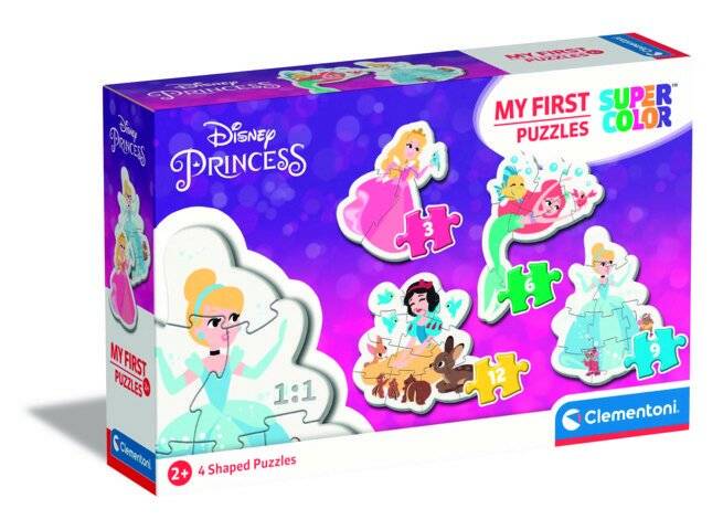Disney Prinzessin Mein erstes Puzzle 3-6-9-12tlg.