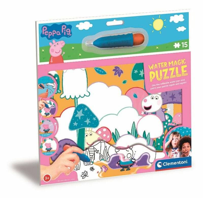 Peppa Pig Wasser Magie Puzzle 15pcs