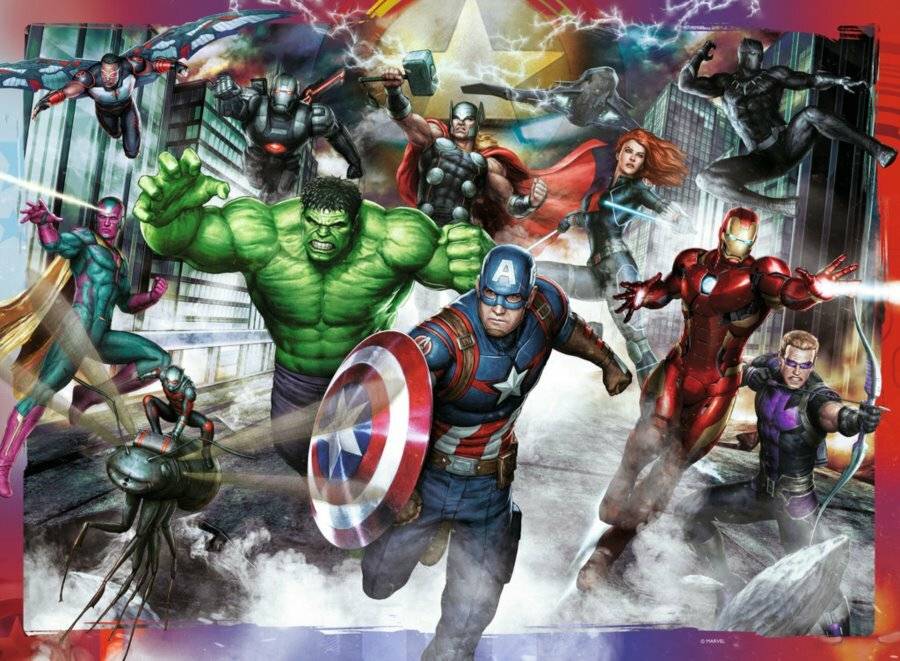 Marvel Avengers XXL-Puzzle 100Stück