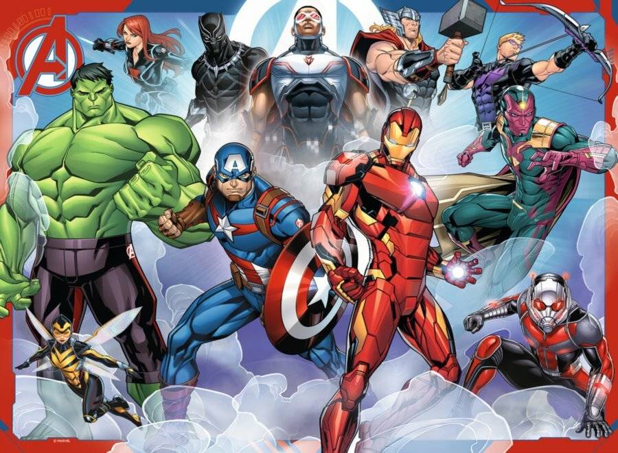 Marvel Avengers XXL-Puzzle 100Stück