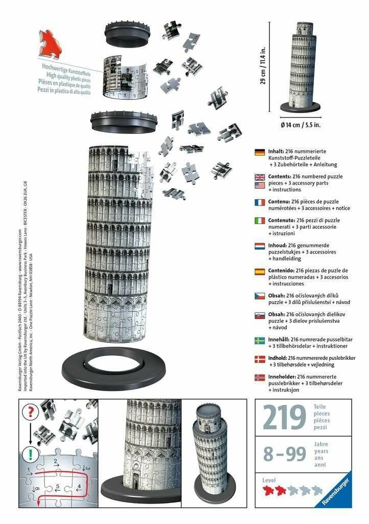 Ravensburger 3D Puzzle Turm von Pisa