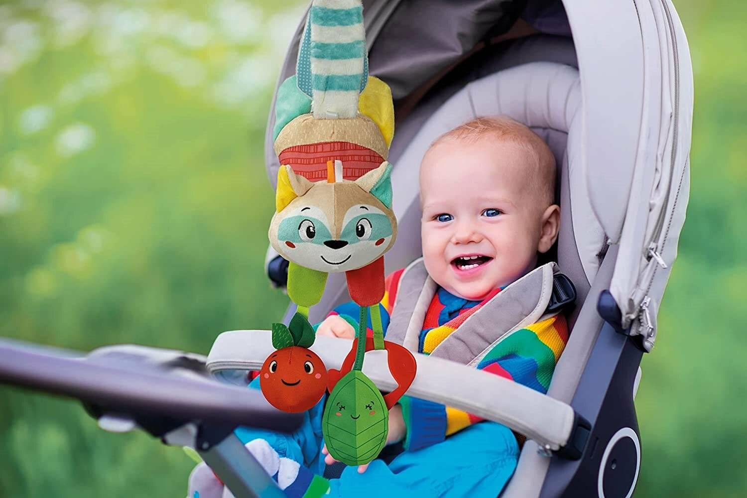 Clementoni Clip Easy Peasy Waschbär Stofftier