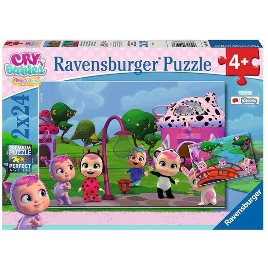 RAVENSBURGER Puzzle Cry Babies Magische Tränen 2x24 Teile
