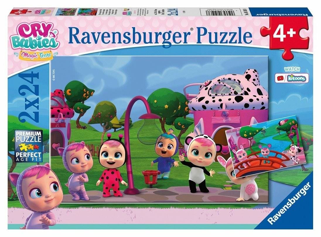 RAVENSBURGER Puzzle Cry Babies Magische Tränen 2x24 Teile
