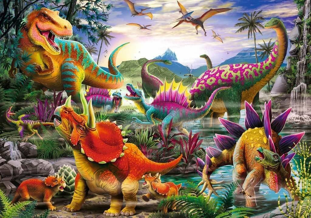 RAVENSBURGER Tyrannosaurus Brüllen Puzzle 35 Teile