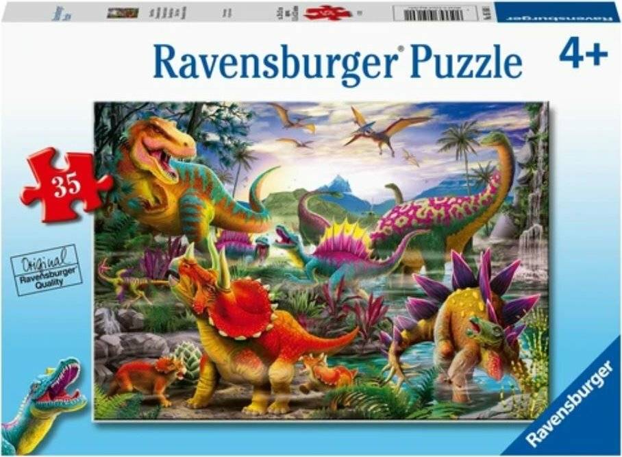RAVENSBURGER Tyrannosaurus Brüllen Puzzle 35 Teile