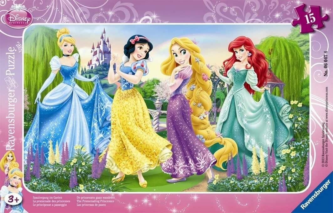 RAVENSBURGER Disney Prinzessinnen Puzzle 15 Teile