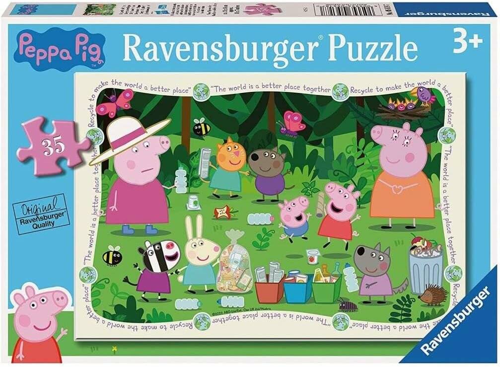 RAVENSBURGER Peppa Pig Puzzle 35 Teile