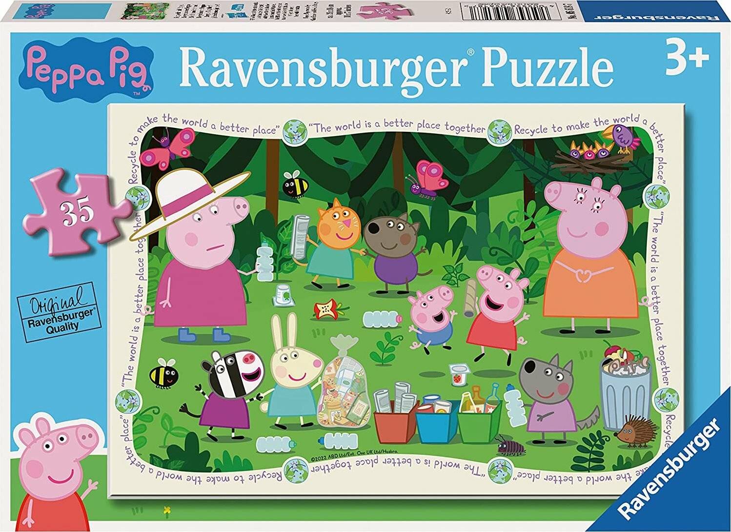 RAVENSBURGER Peppa Pig Puzzle 35 Teile